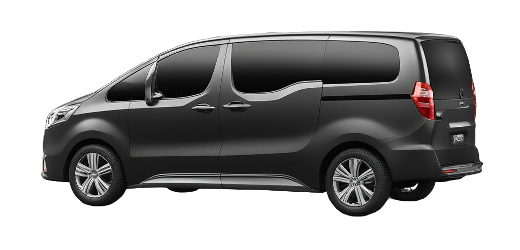 5-seater MPV van for local airport transfers