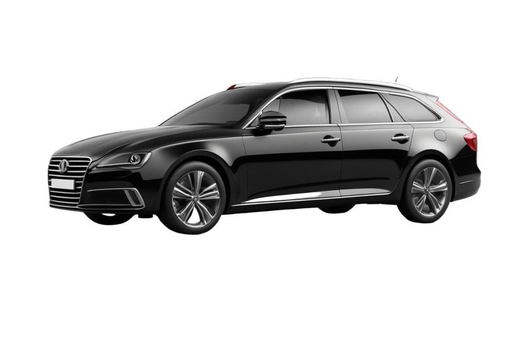 Black estate car for Bracknell airport transfers