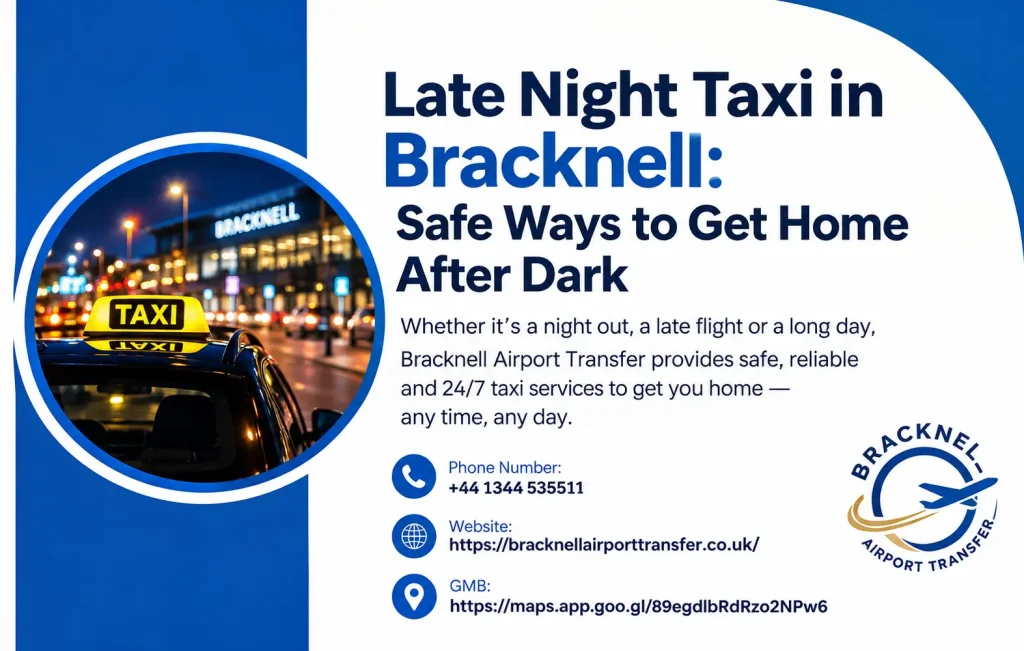 Late Night Taxi in Bracknell
